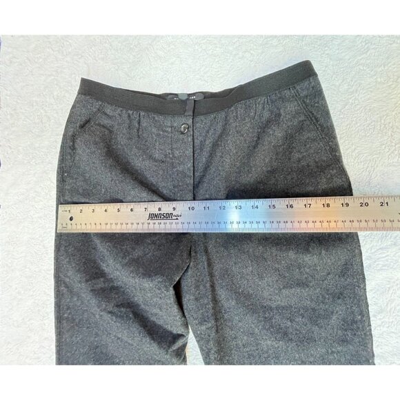 Marc Jacobs Womens Wool High Rise Cropped Capri Pants Size 8 Dark Gray Casual - Picture 10 of 12